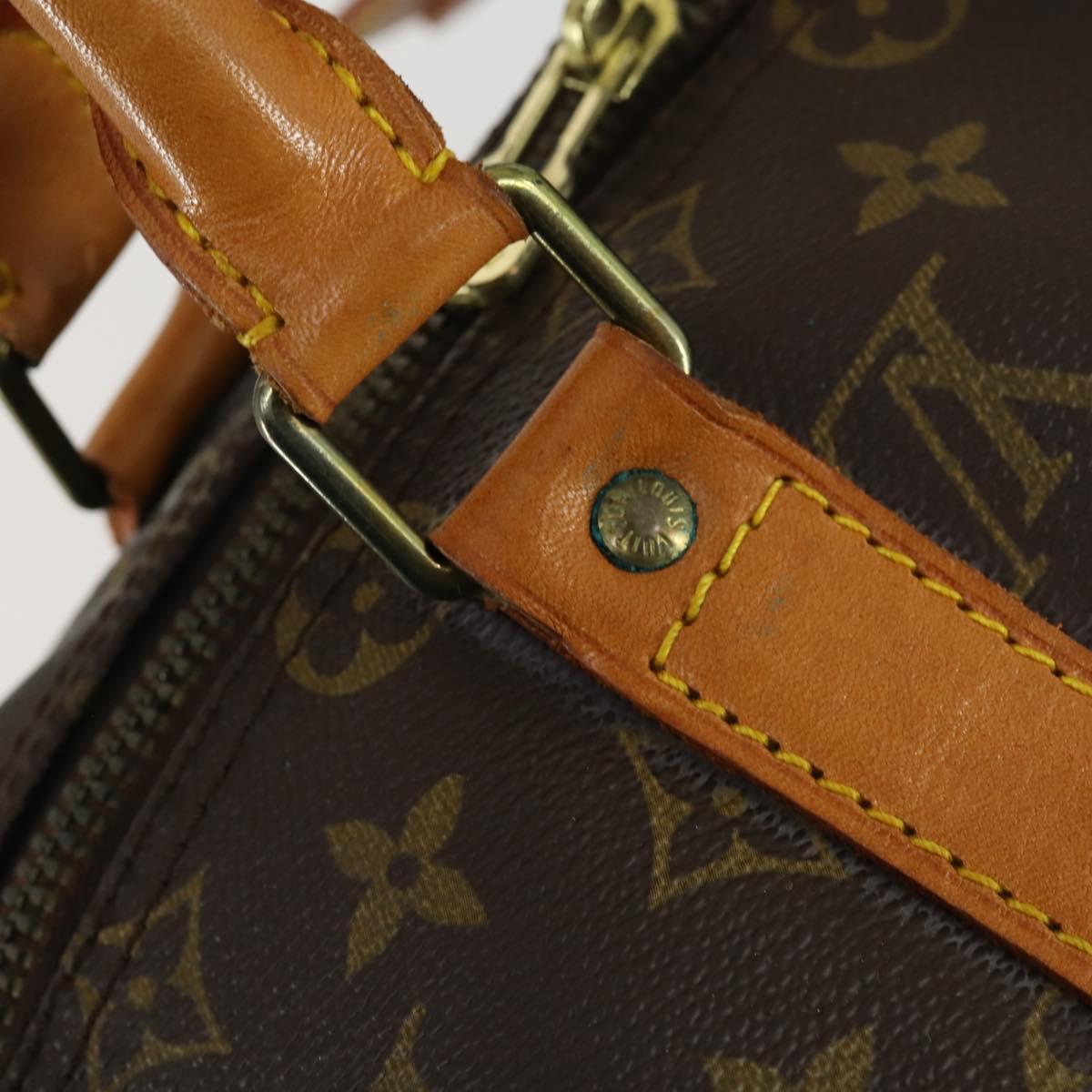 LOUIS VUITTON Monogram Keepall 50 Boston Bag M41426 LV Auth 159649