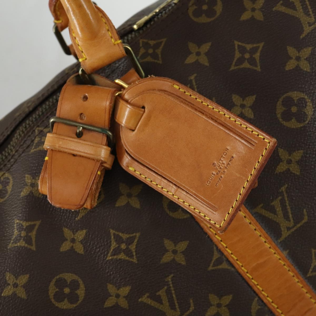 LOUIS VUITTON Monogram Keepall 50 Boston Bag M41426 LV Auth 159649