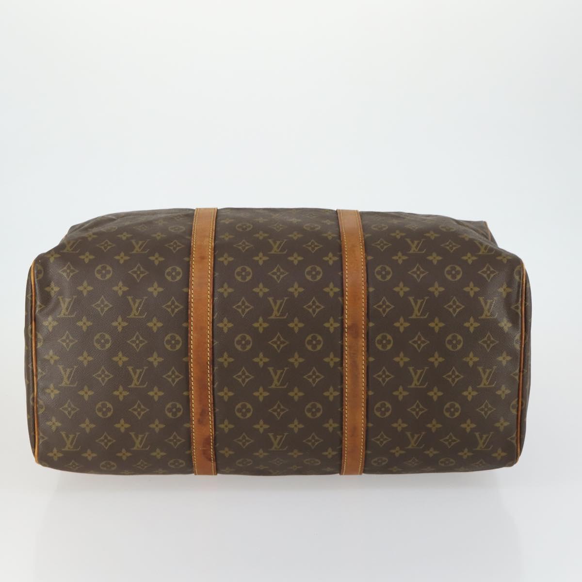 LOUIS VUITTON Monogram Sac Souple 55 Boston Bag M41622 LV Auth 159650