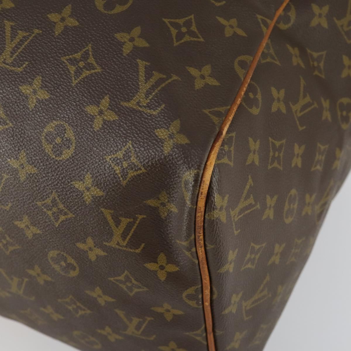 LOUIS VUITTON Monogram Sac Souple 55 Boston Bag M41622 LV Auth 159650