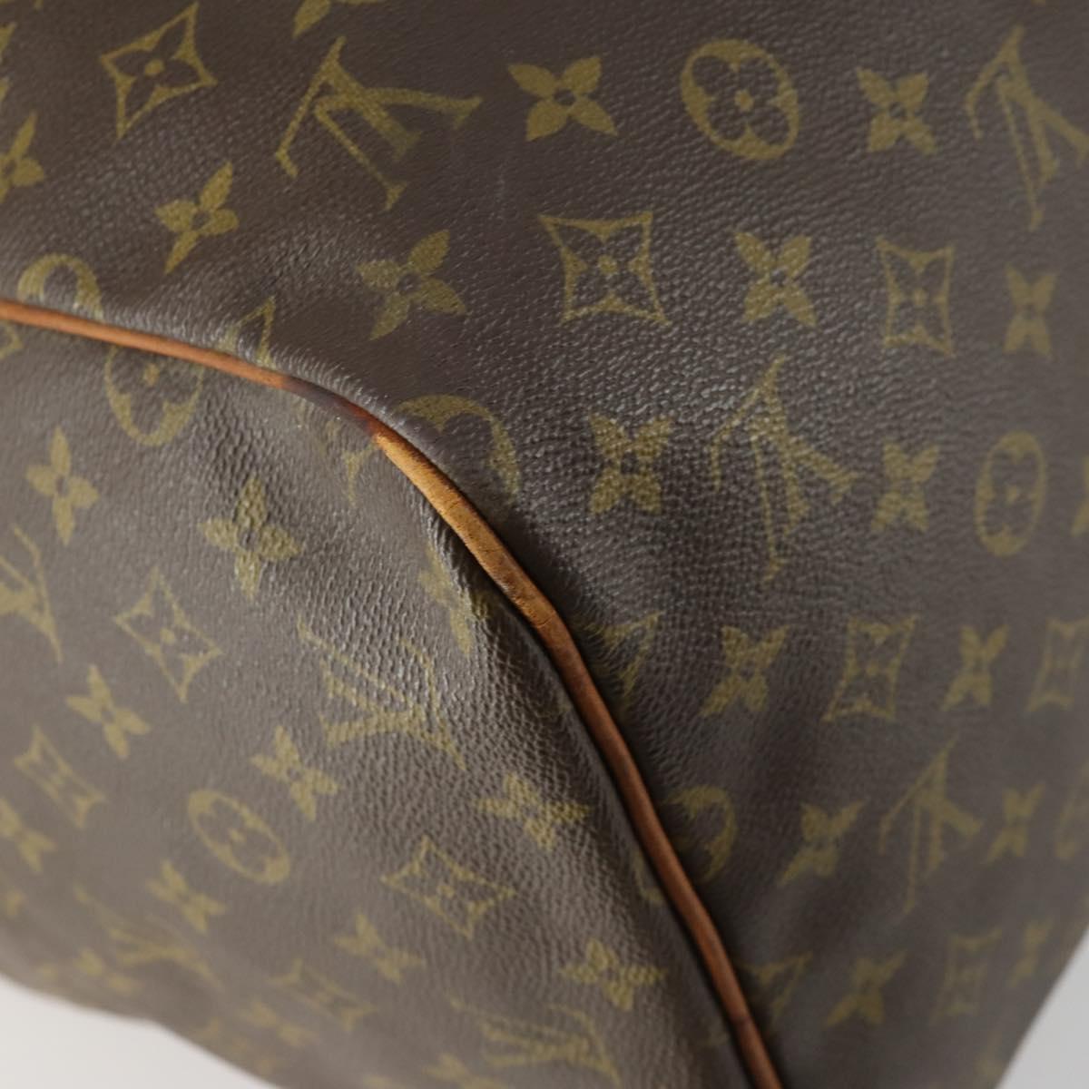 LOUIS VUITTON Monogram Sac Souple 55 Boston Bag M41622 LV Auth 159650