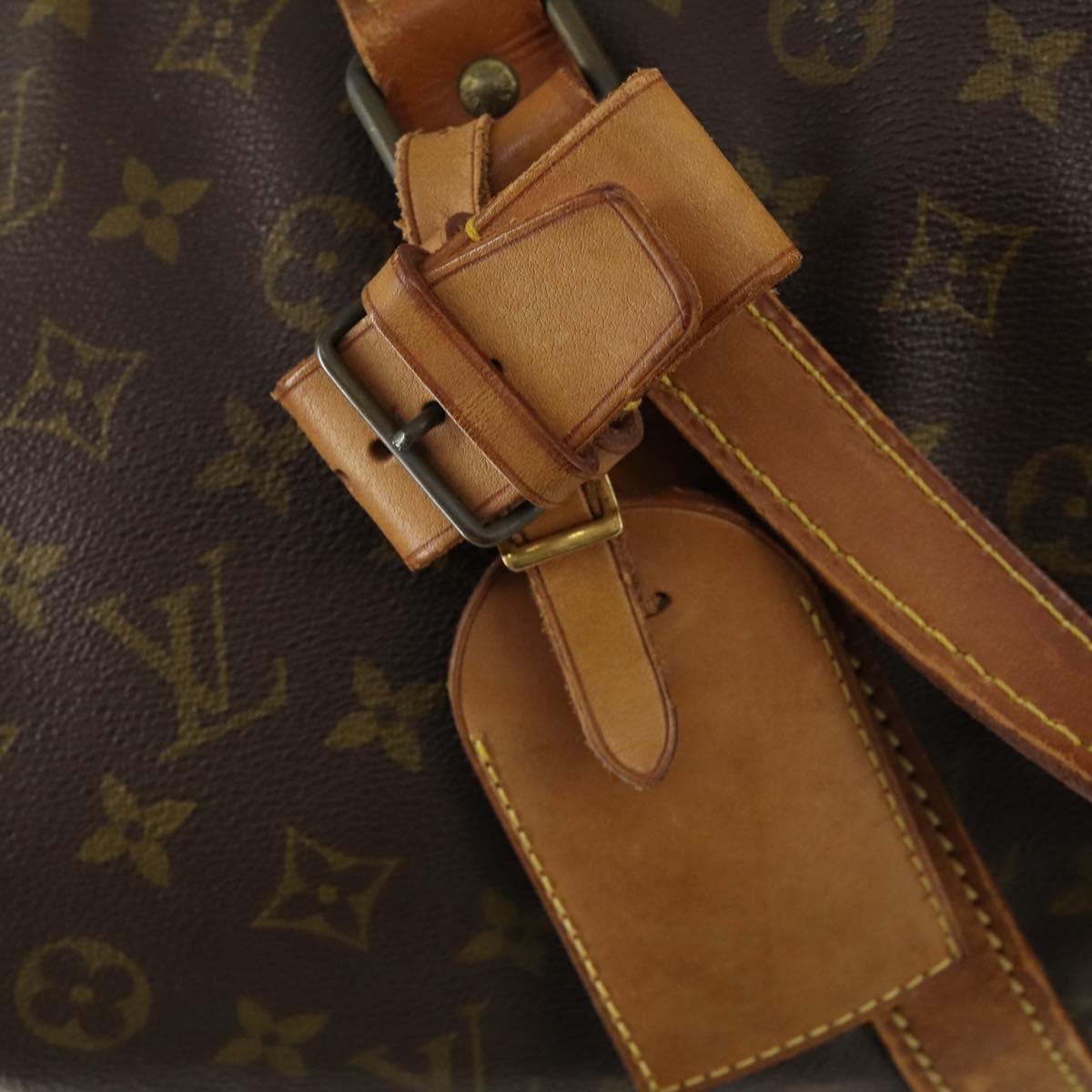 LOUIS VUITTON Monogram Sac Souple 55 Boston Bag M41622 LV Auth 159650