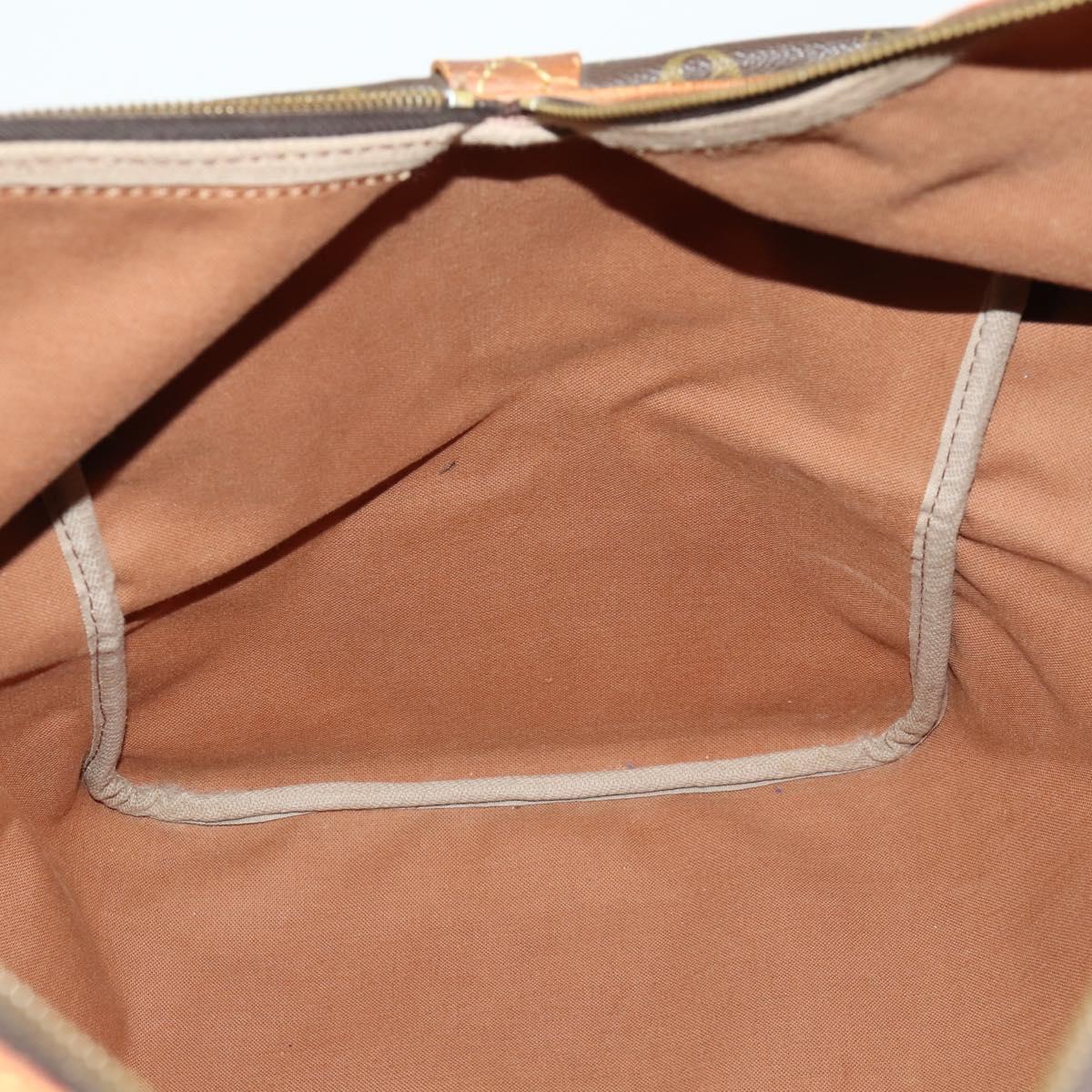 LOUIS VUITTON Monogram Sac Souple 55 Boston Bag M41622 LV Auth 159650