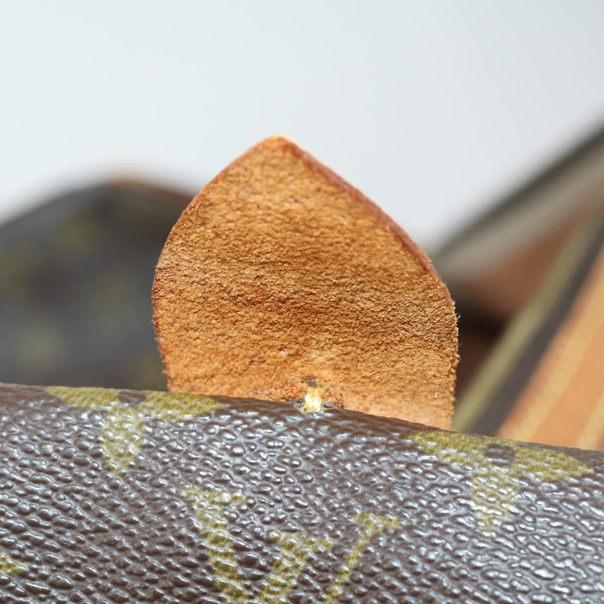 LOUIS VUITTON Monogram Sac Souple 55 Boston Bag M41622 LV Auth 159650