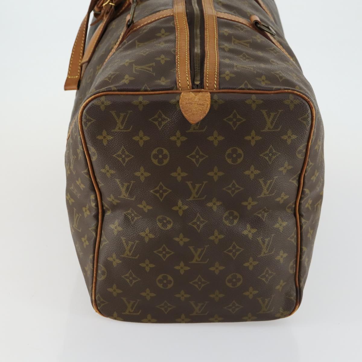 LOUIS VUITTON Monogram Sac Souple 55 Boston Bag M41622 LV Auth 159650
