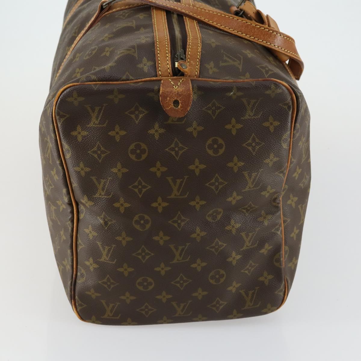 LOUIS VUITTON Monogram Sac Souple 55 Boston Bag M41622 LV Auth 159650