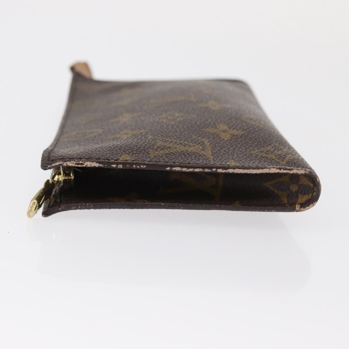 LOUIS VUITTON Monogram Bucket GM Accessory Pouch LV Auth 159652