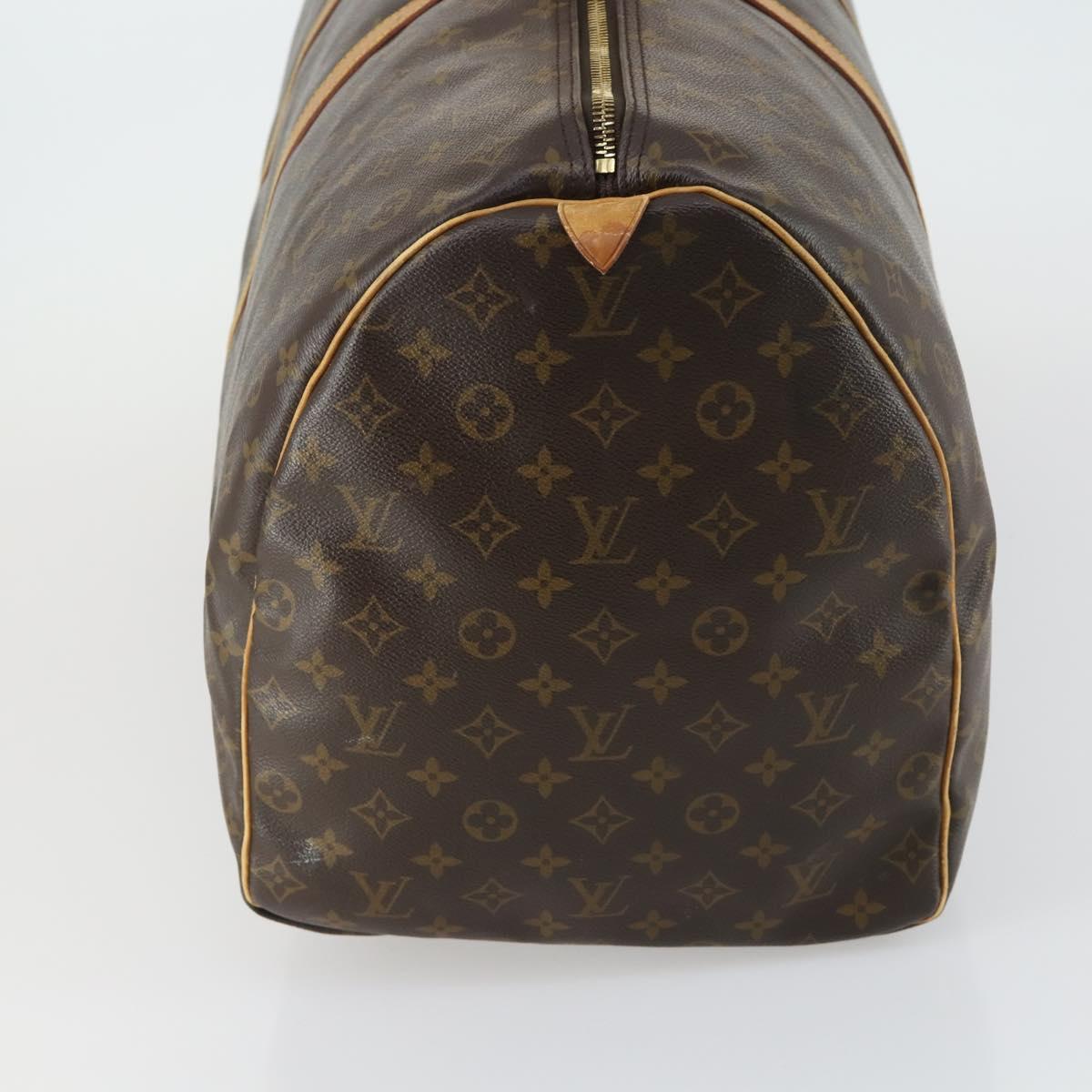 LOUIS VUITTON Monogram Keepall 60 Boston Bag M41422 LV Auth 159658