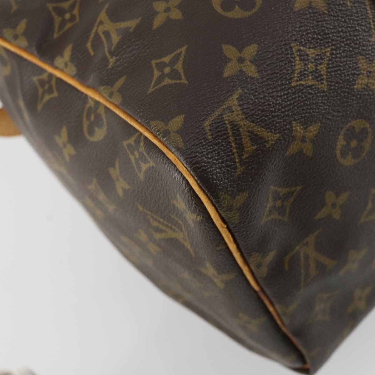 LOUIS VUITTON Monogram Sac Souple 35 Boston Bag M41626 LV Auth 159661