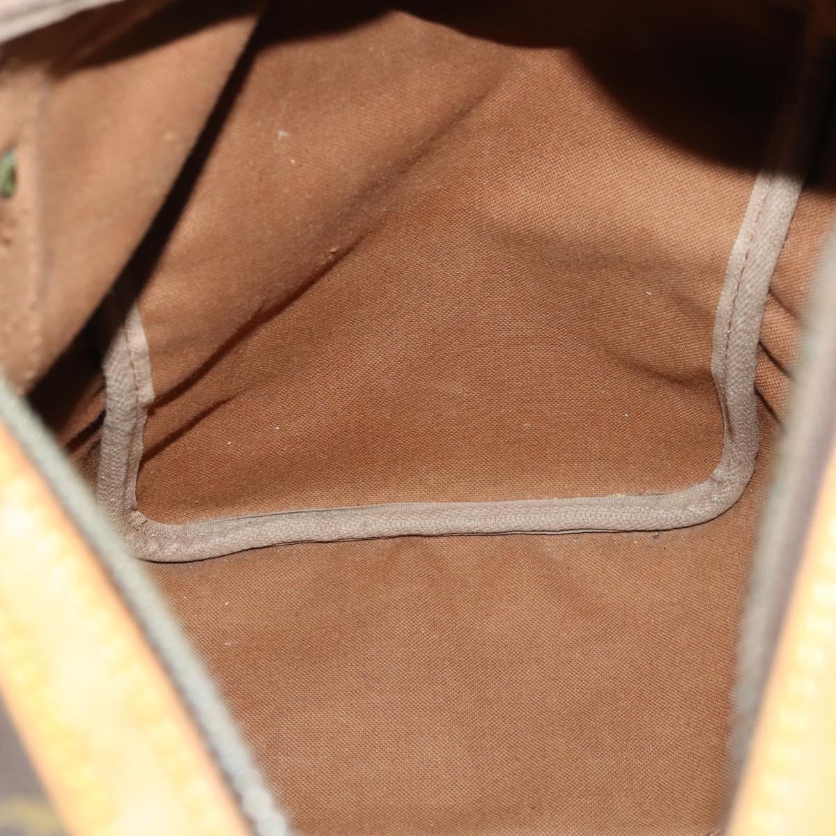 LOUIS VUITTON Monogram Sac Souple 35 Boston Bag M41626 LV Auth 159661