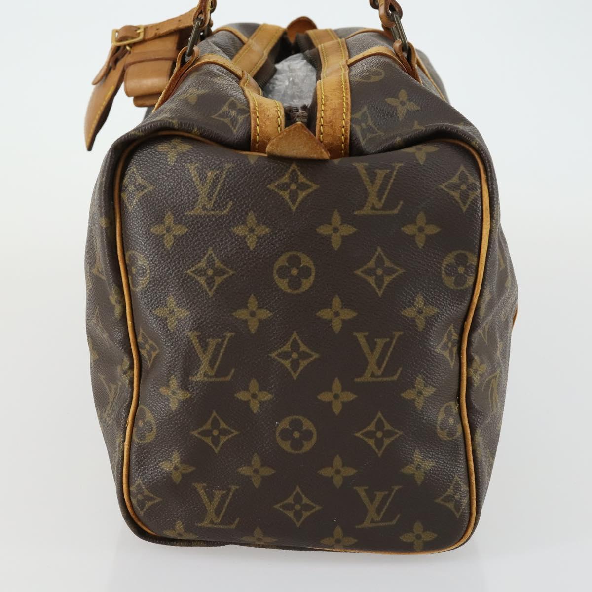LOUIS VUITTON Monogram Sac Souple 35 Boston Bag M41626 LV Auth 159661
