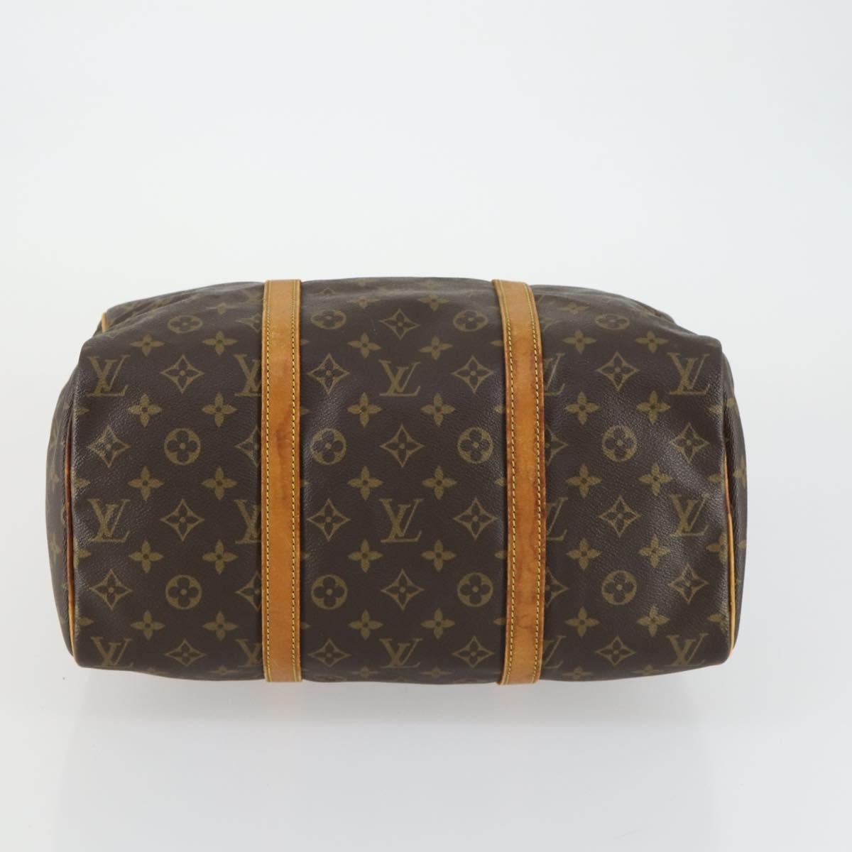 LOUIS VUITTON Monogram Sac Souple 35 Boston Bag M41626 LV Auth 159661