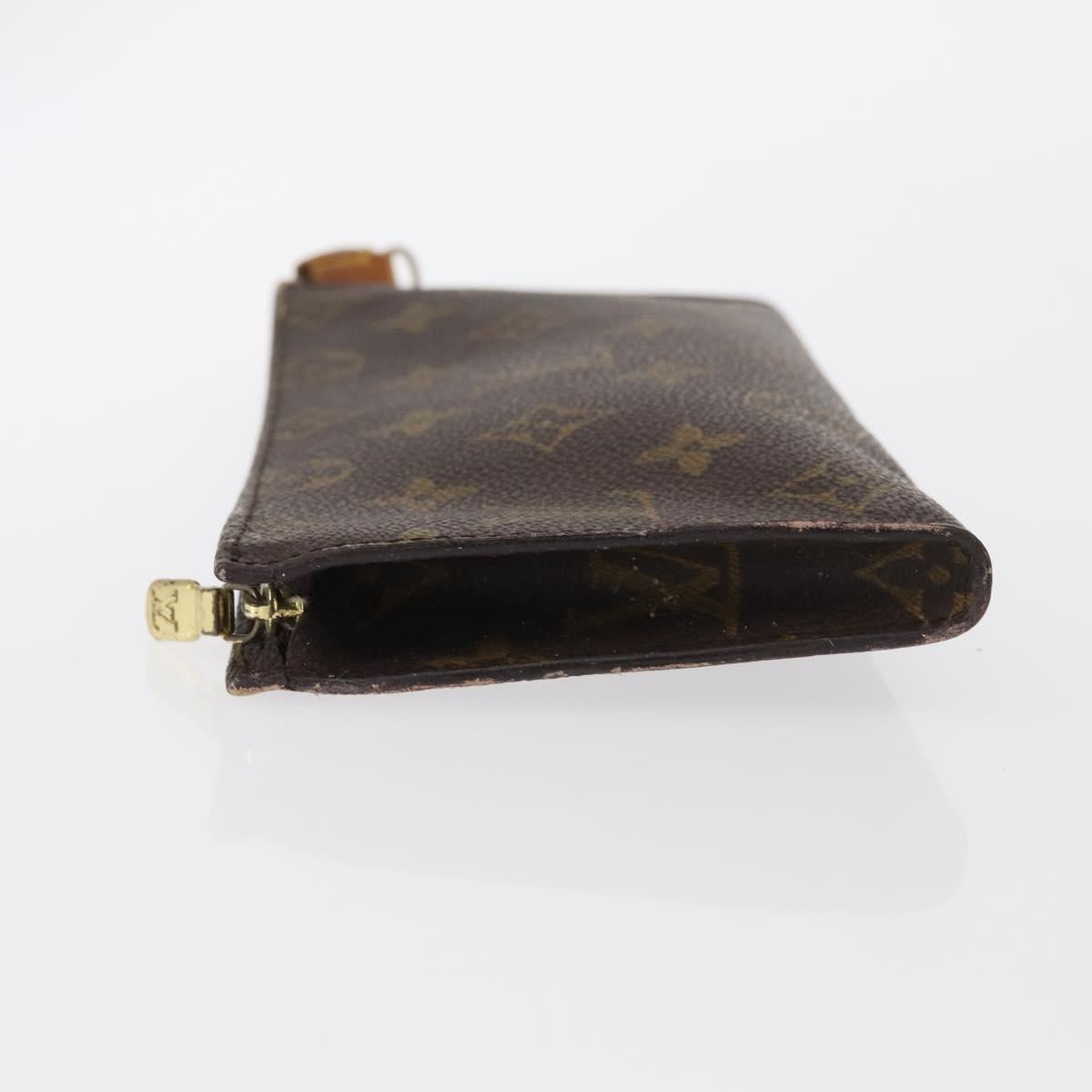 LOUIS VUITTON Monogram Bucket GM Accessory Pouch LV Auth 159669