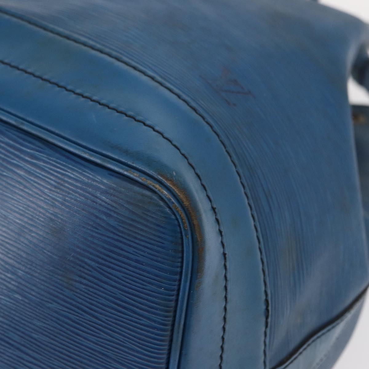 LOUIS VUITTON Epi Noe Shoulder Bag Toledo Blue M44005 LV Auth 159680