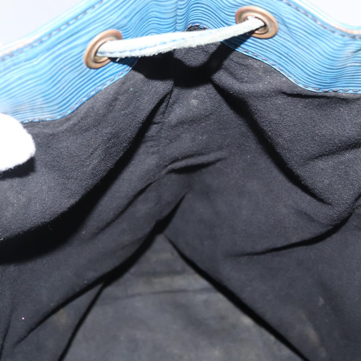 LOUIS VUITTON Epi Noe Shoulder Bag Toledo Blue M44005 LV Auth 159680