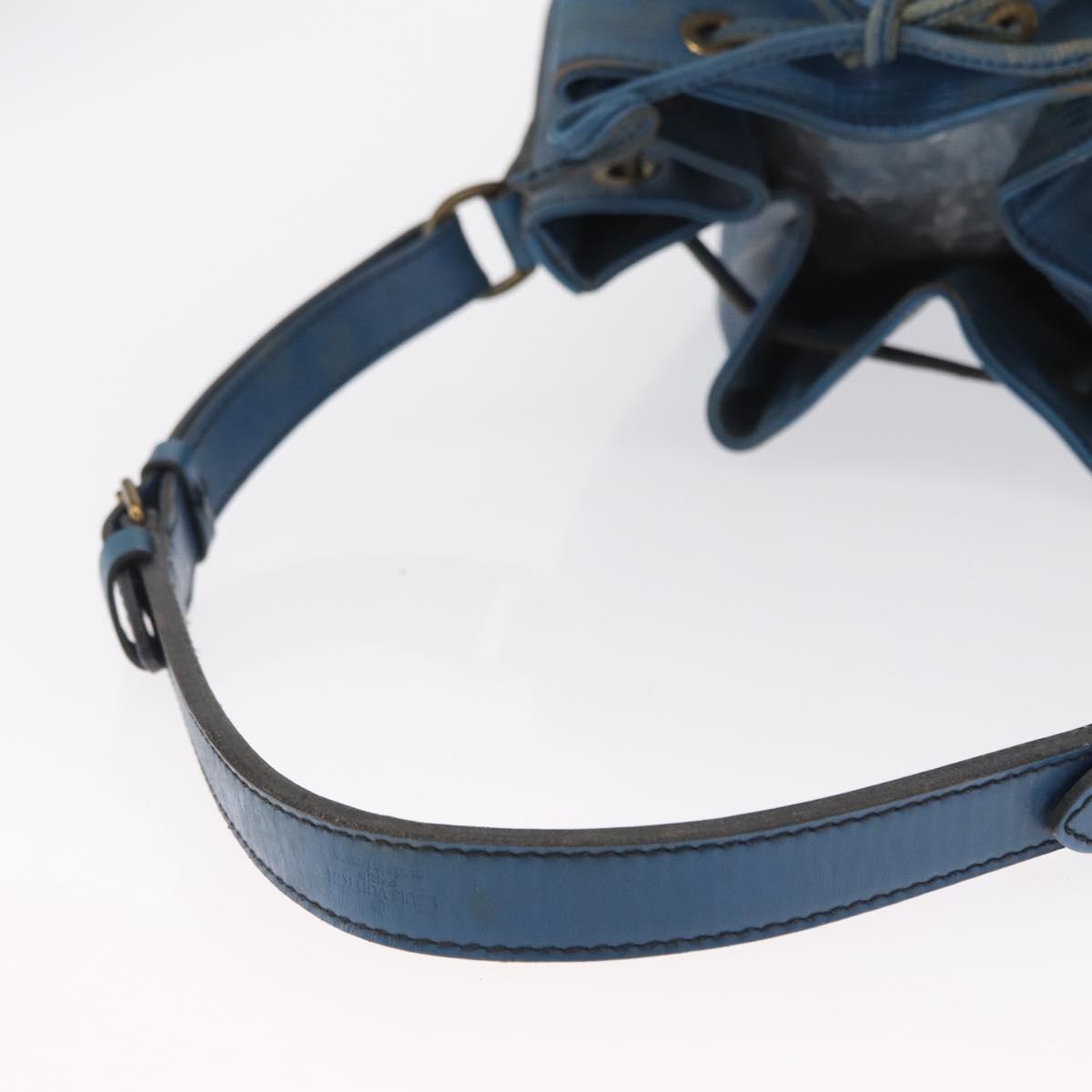 LOUIS VUITTON Epi Noe Shoulder Bag Toledo Blue M44005 LV Auth 159680