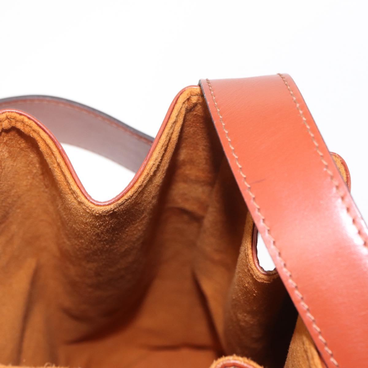 LOUIS VUITTON Epi Sac Depaule GM Shoulder Bag Brown M80193 LV Auth 159681