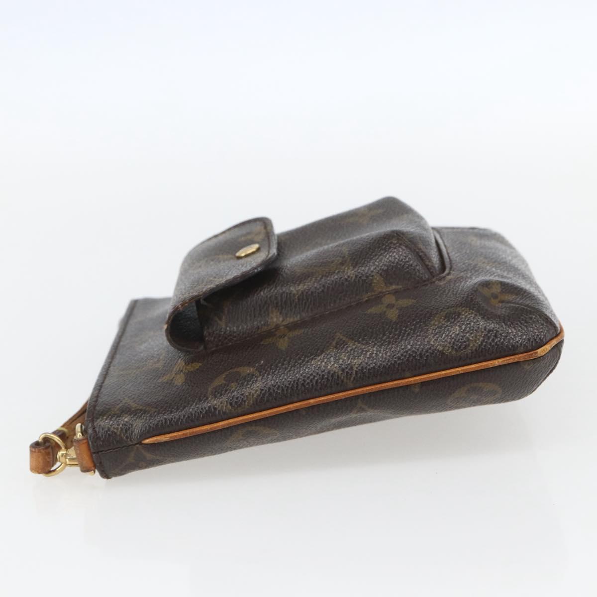 LOUIS VUITTON Monogram Partition Pouch M51901 LV Auth 159686