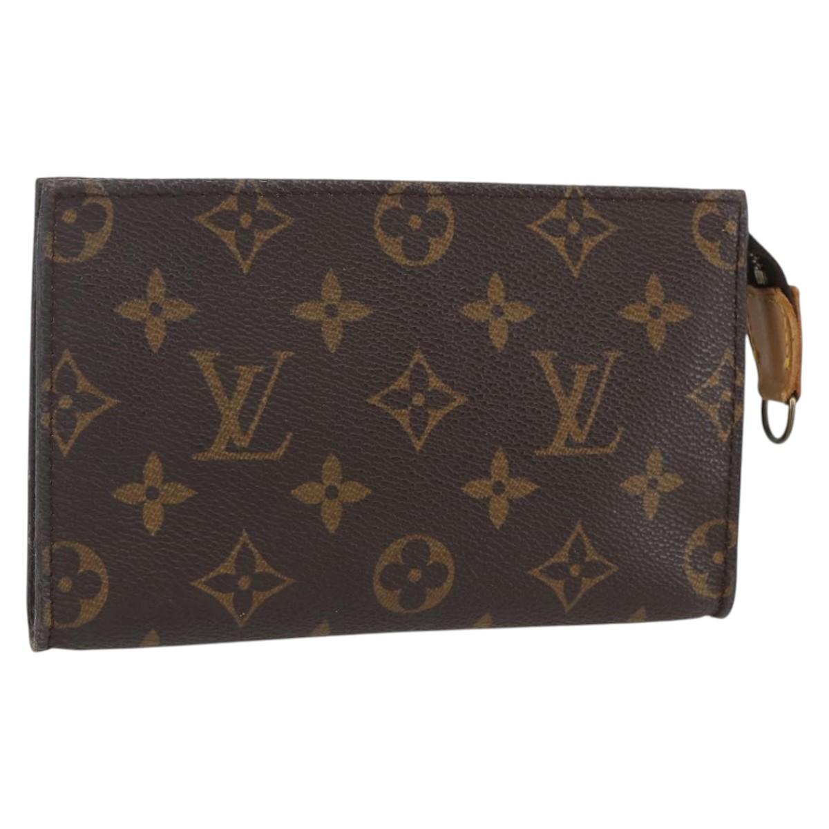 LOUIS VUITTON Monogram Bucket PM Accessory Pouch LV Auth 159692