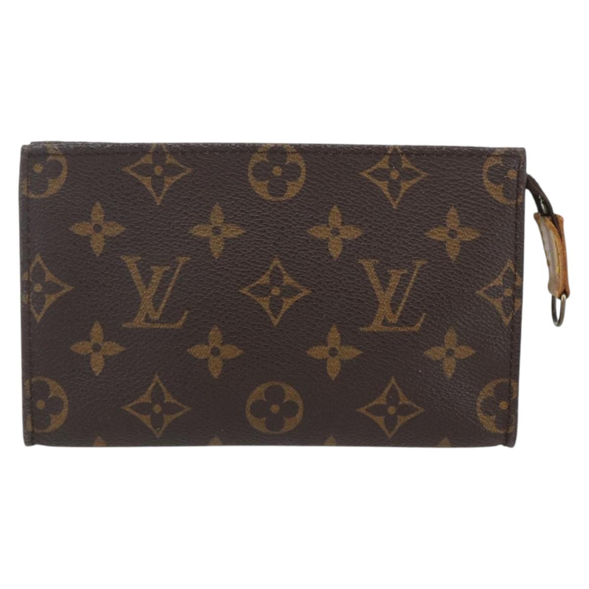 LOUIS VUITTON Monogram Bucket PM Accessory Pouch LV Auth 159692