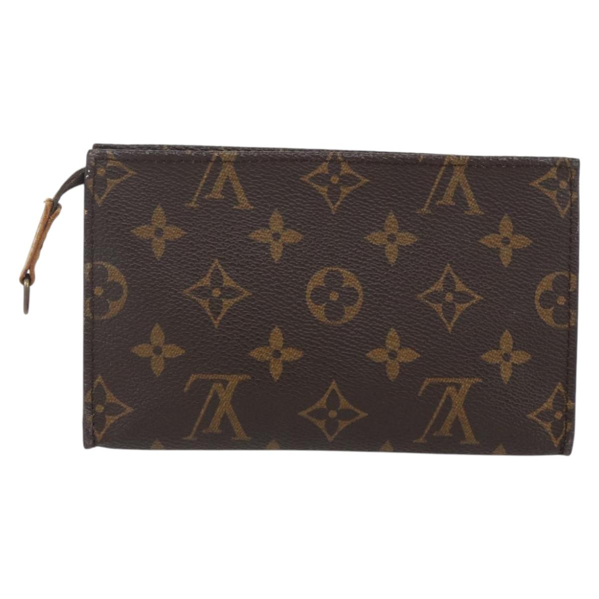 LOUIS VUITTON Monogram Bucket PM Accessory Pouch LV Auth 159692