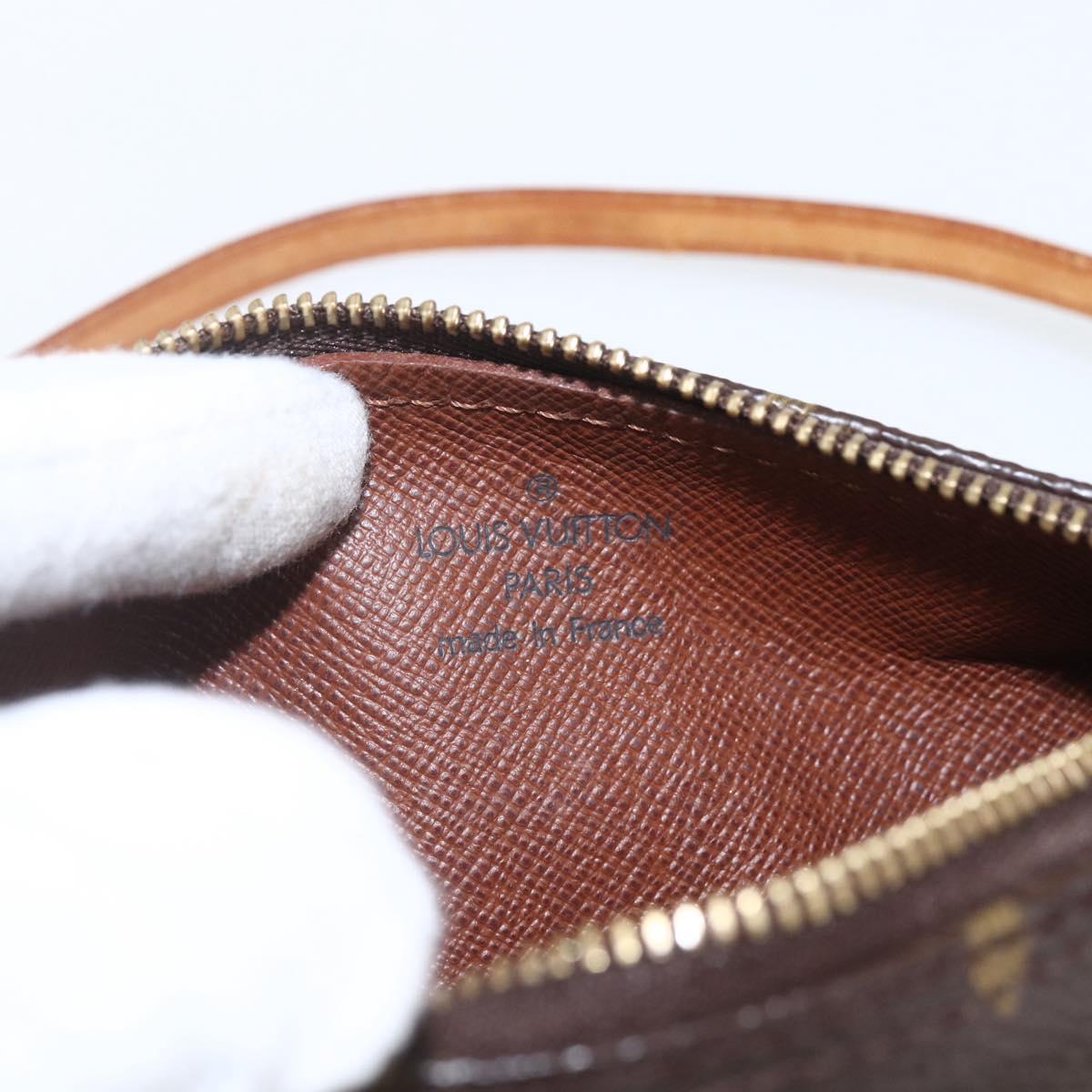 LOUIS VUITTON Monogram Papillon Pouch LV Auth 159697