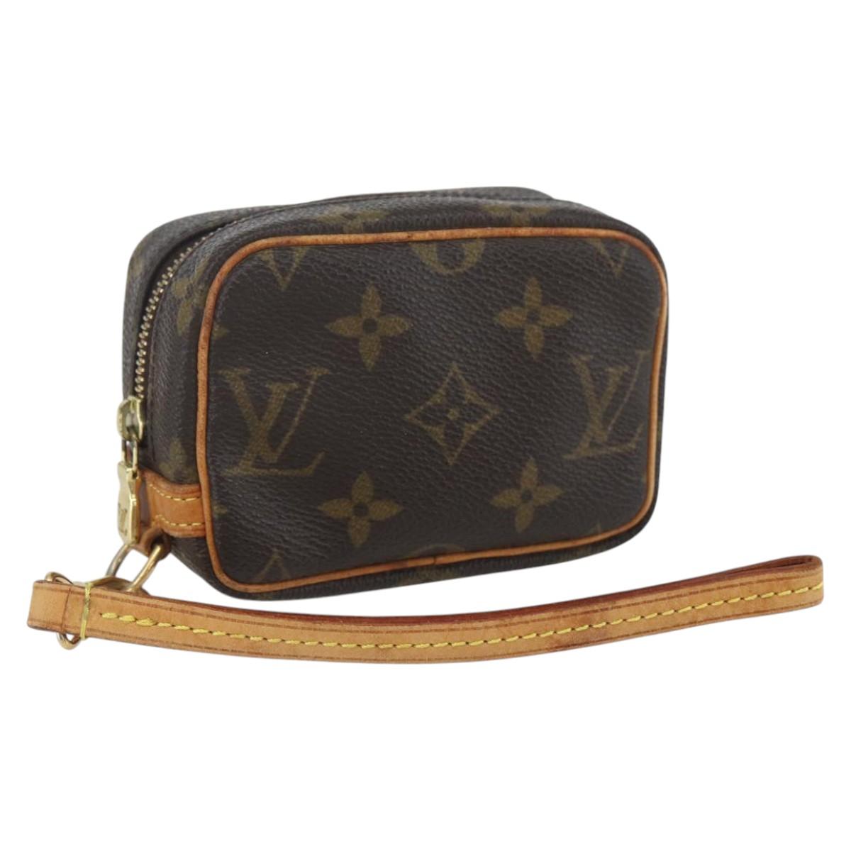 LOUIS VUITTON Monogram Trousse Wapity Pouch M58030 LV Auth 159699