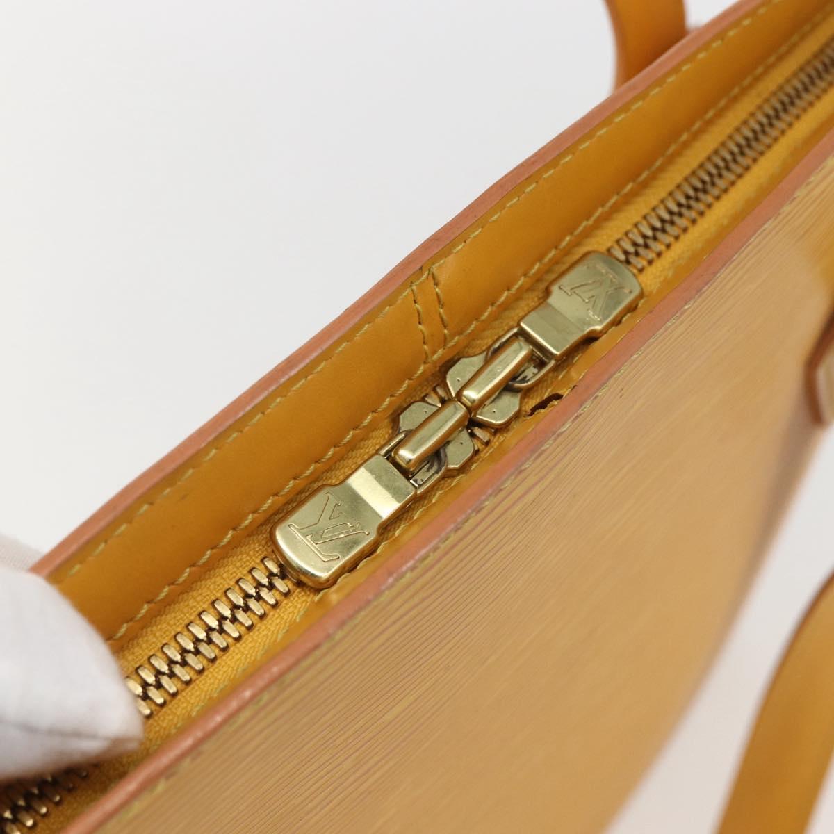 LOUIS VUITTON Epi Lussac Shoulder Bag Yellow M52289 LV Auth 159707
