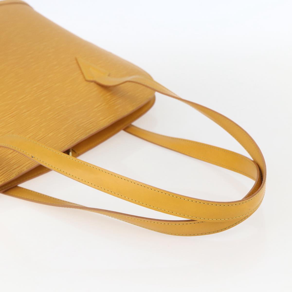 LOUIS VUITTON Epi Lussac Shoulder Bag Yellow M52289 LV Auth 159707