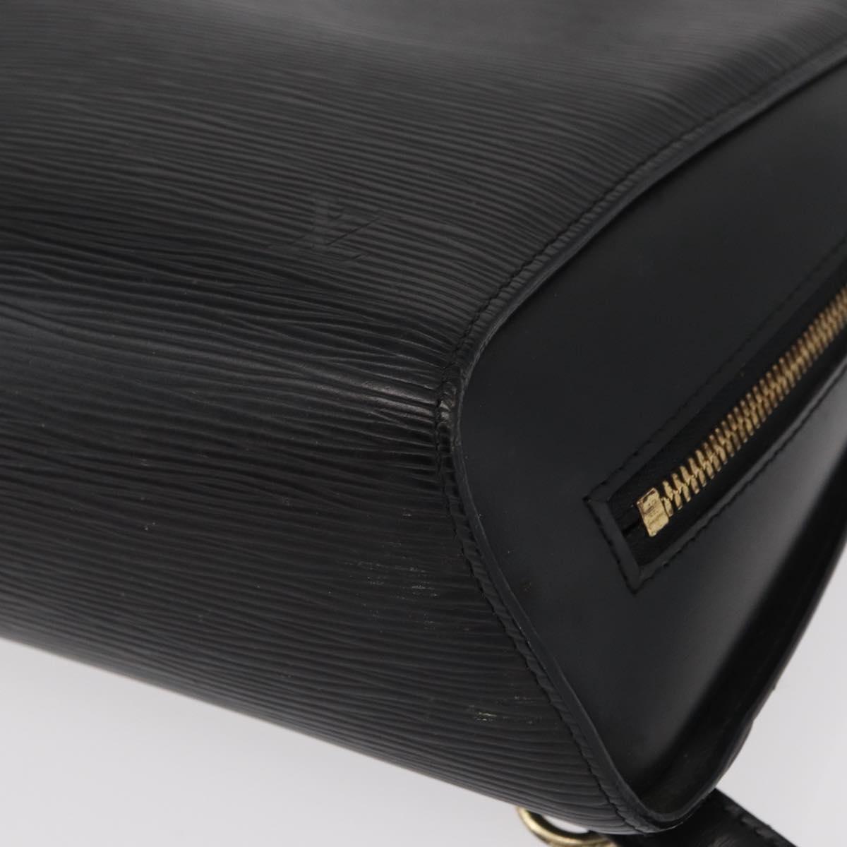 LOUIS VUITTON Epi Mabillon Backpack Black M52232 LV Auth 159708