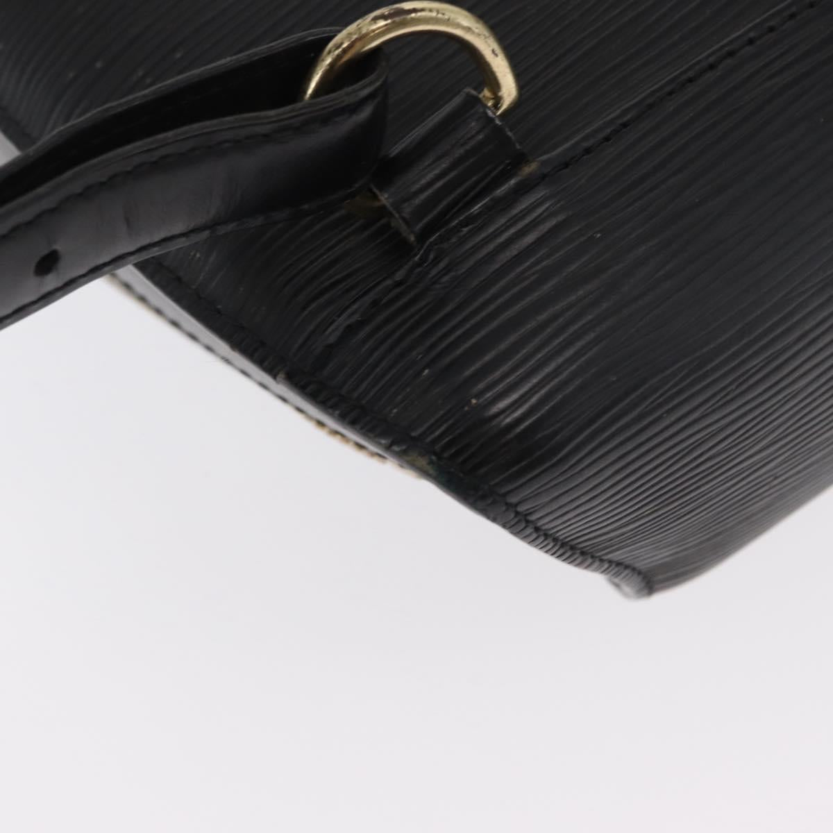 LOUIS VUITTON Epi Mabillon Backpack Black M52232 LV Auth 159708