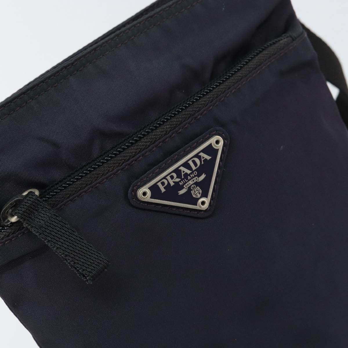 PRADA Shoulder Bag Nylon Purple Auth 159783