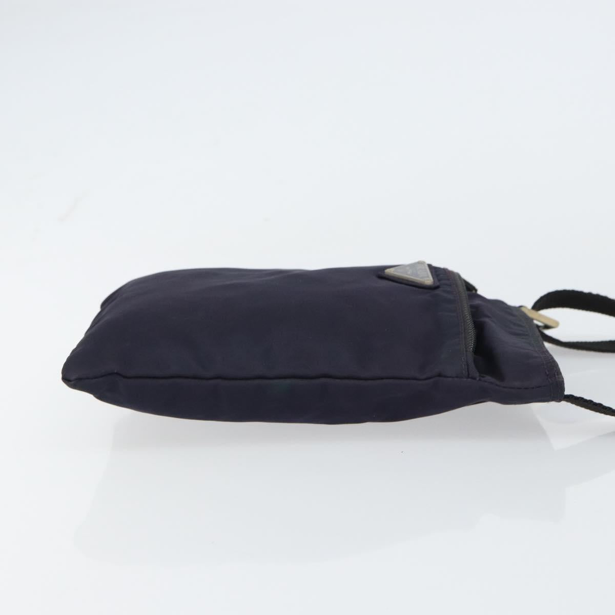 PRADA Shoulder Bag Nylon Purple Auth 159783