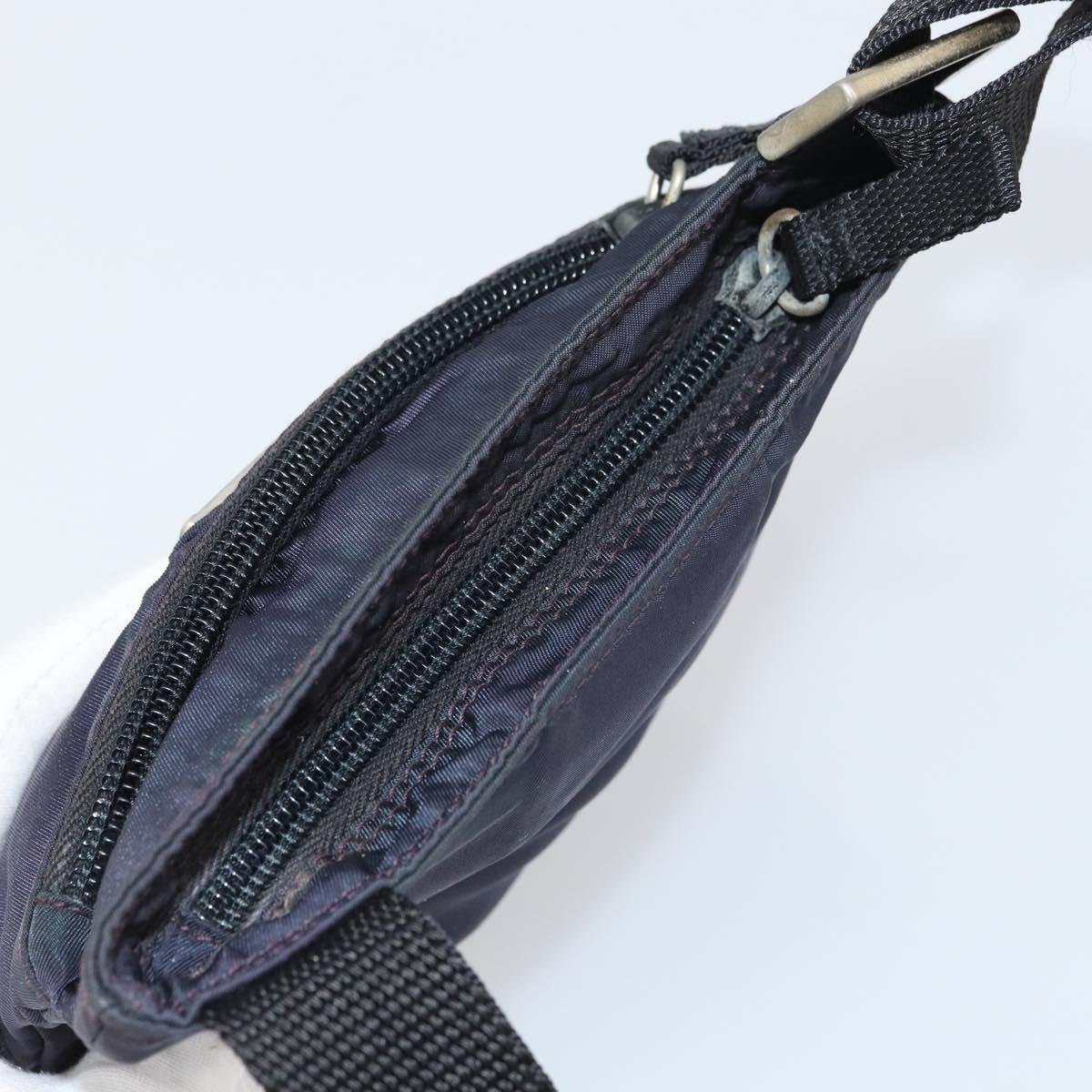 PRADA Shoulder Bag Nylon Purple Auth 159783