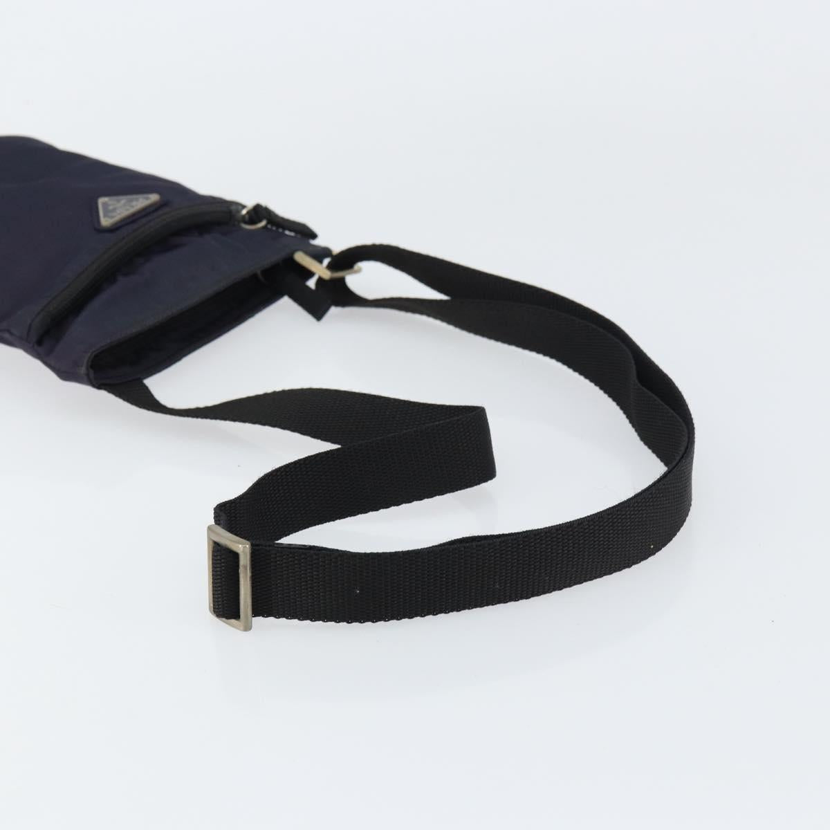 PRADA Shoulder Bag Nylon Purple Auth 159783