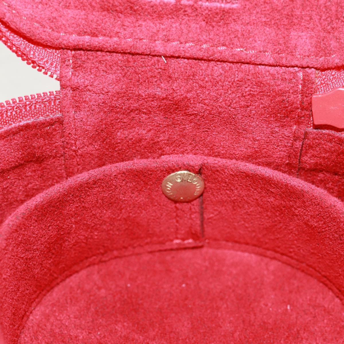 LOUIS VUITTON Epi Ecrin Bijoux 12 Jewelry Box Red M48207 LV Auth 159825V
