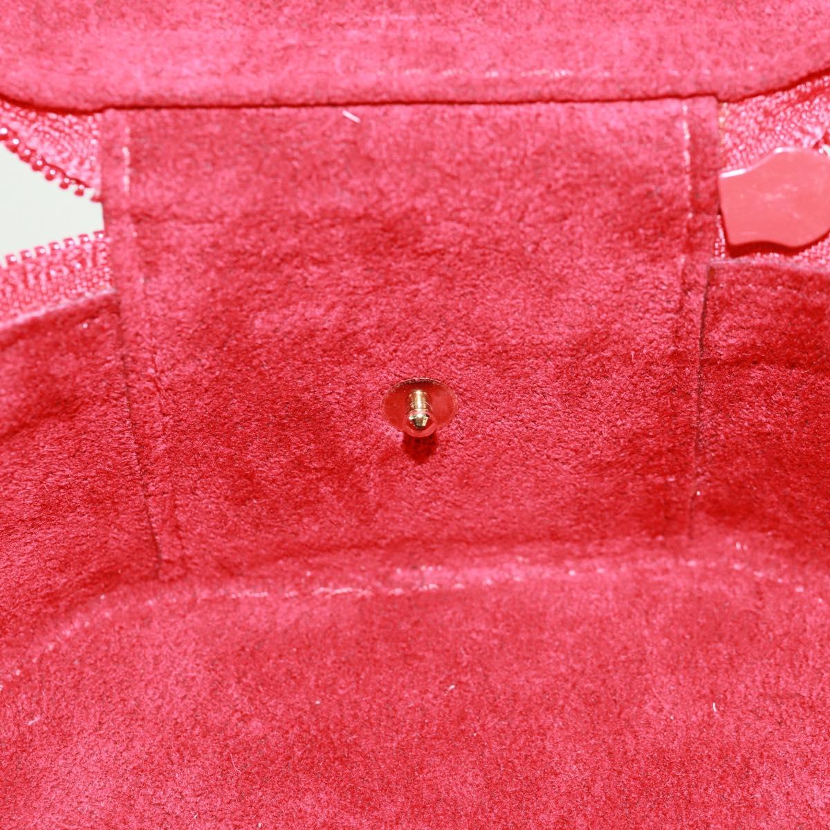 LOUIS VUITTON Epi Ecrin Bijoux 12 Jewelry Box Red M48207 LV Auth 159825V