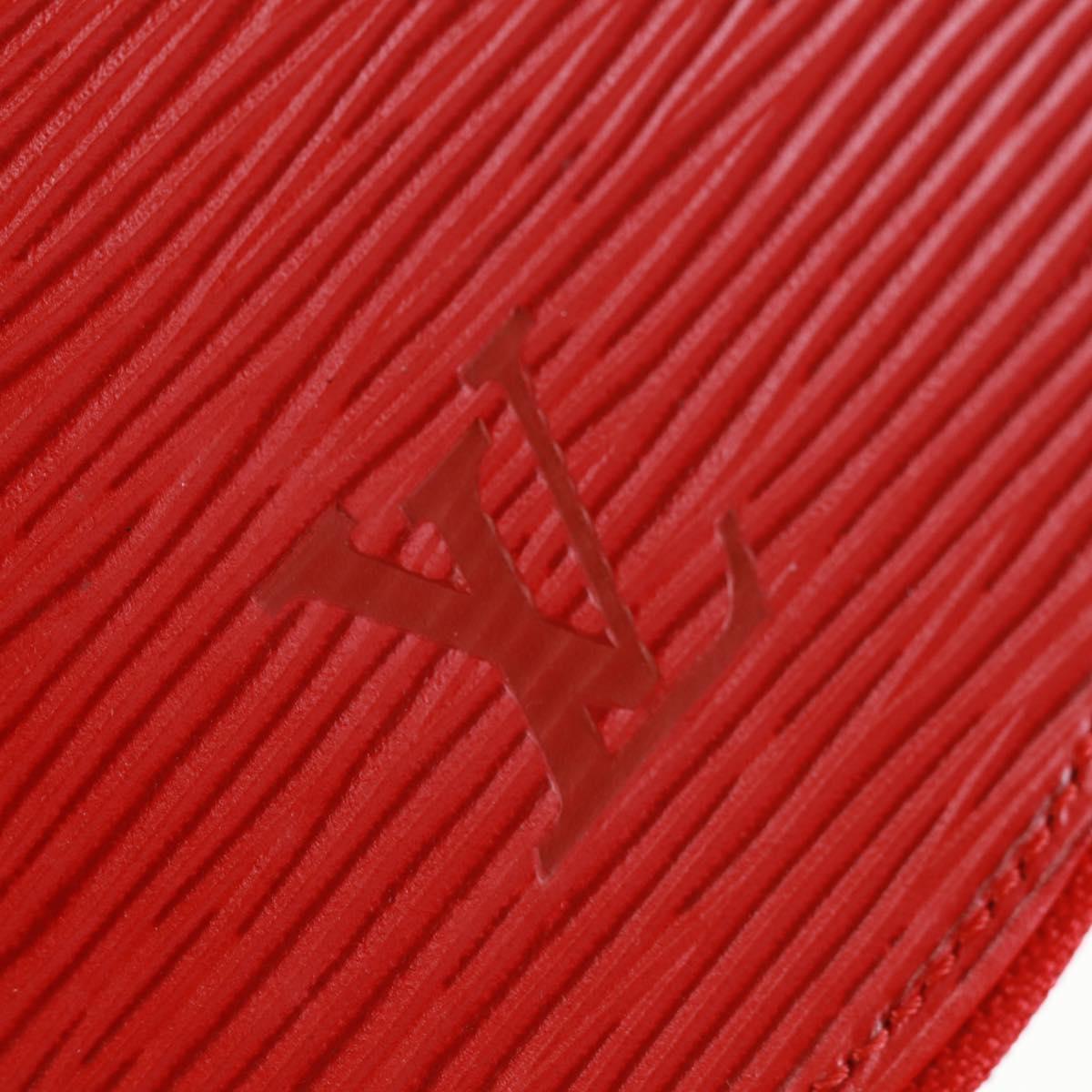 LOUIS VUITTON Epi Ecrin Bijoux 12 Jewelry Box Red M48207 LV Auth 159825V