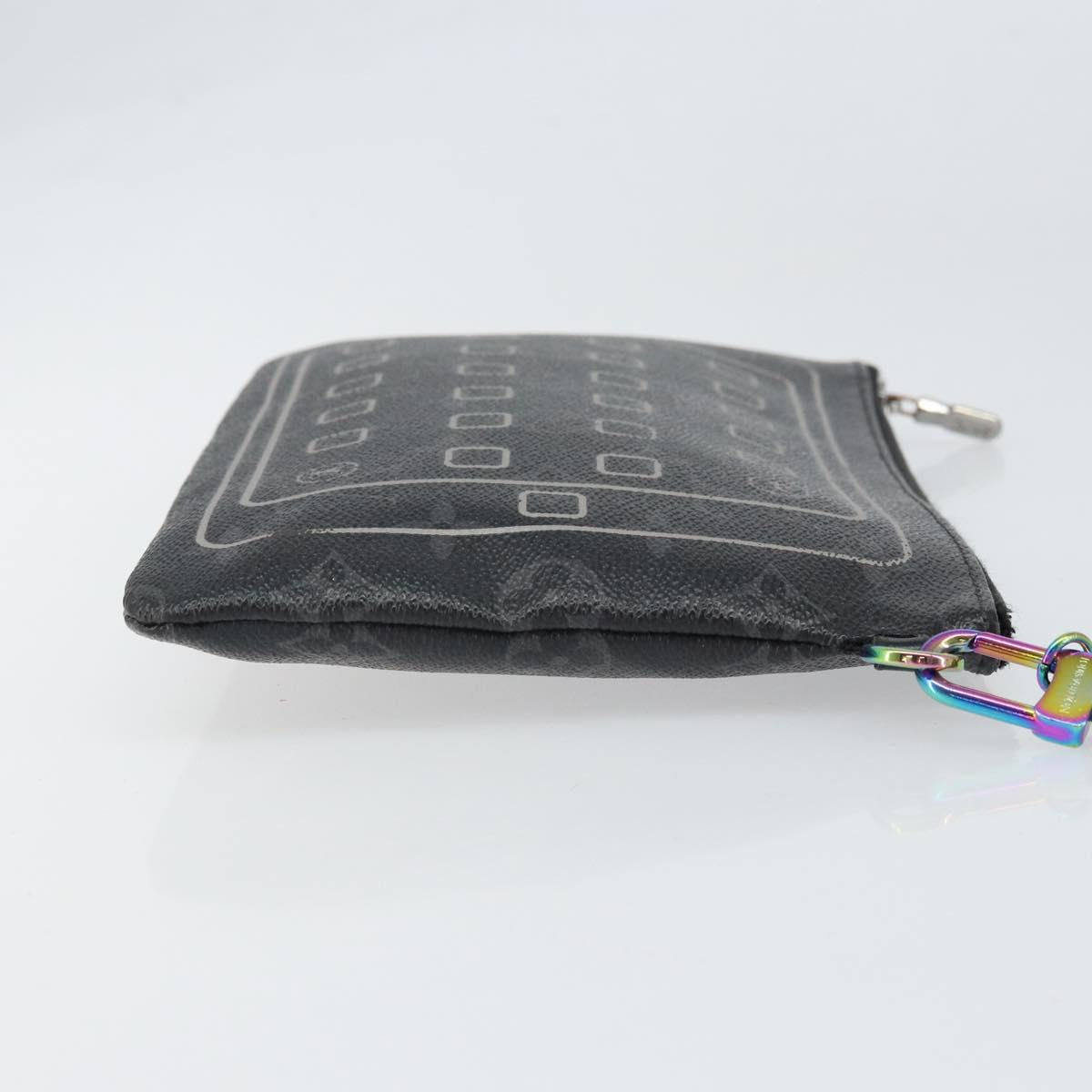 LOUIS VUITTON Monogram Eclipse Fragment iPhone Case M64449 LV Auth 159835