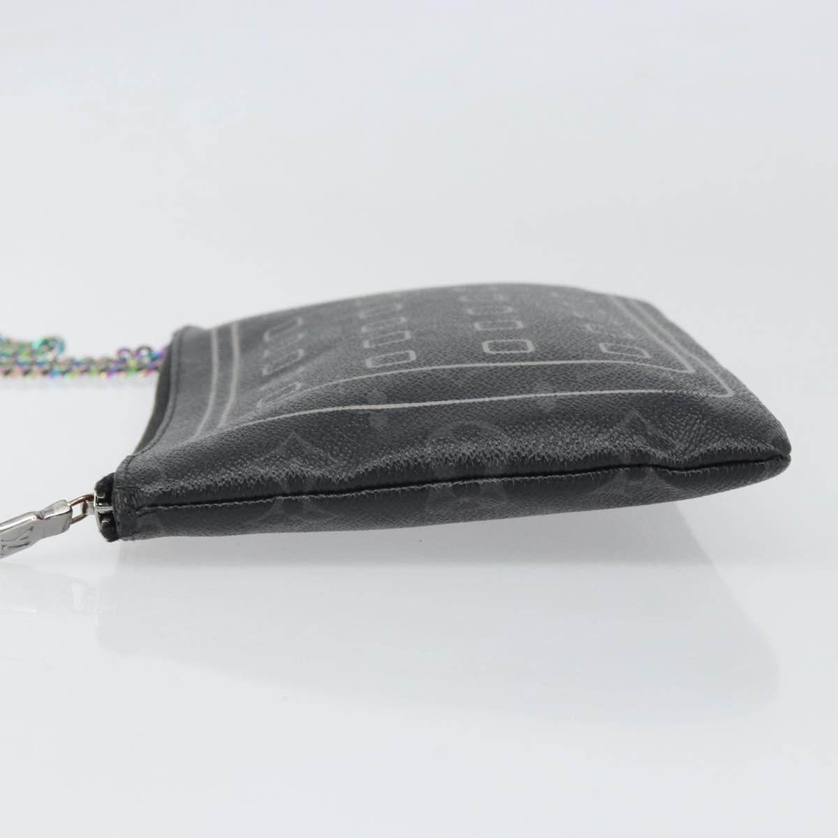 LOUIS VUITTON Monogram Eclipse Fragment iPhone Case M64449 LV Auth 159835