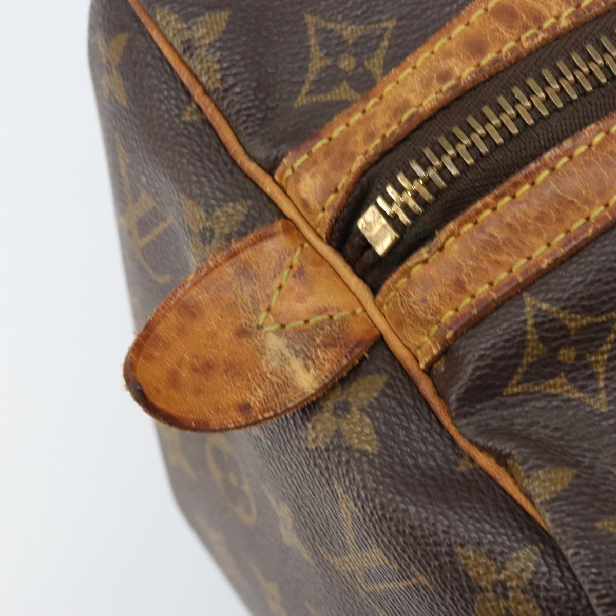 LOUIS VUITTON Monogram Sac Souple 45 Boston Bag M41624 LV Auth 159840