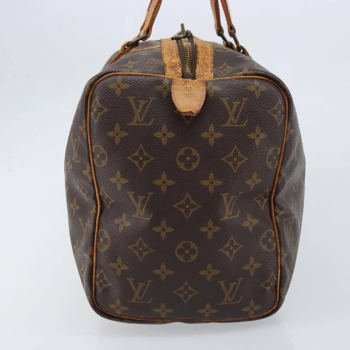 LOUIS VUITTON Monogram Sac Souple 45 Boston Bag M41624 LV Auth 159840