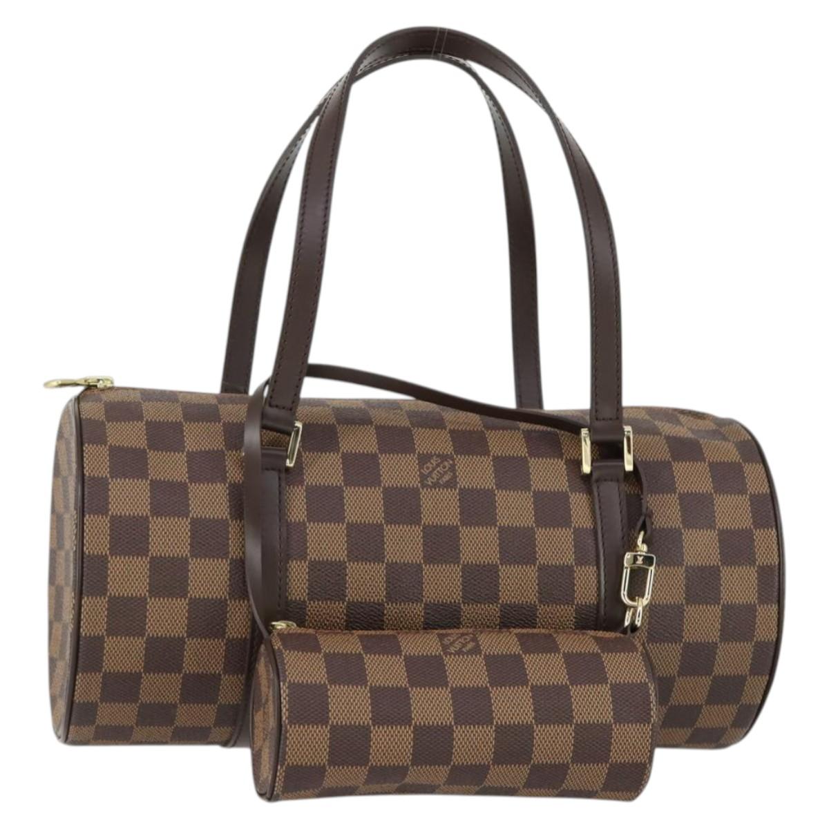 LOUIS VUITTON Damier Ebene Papillon 30 Hand Bag N51303 LV Auth 159846V
