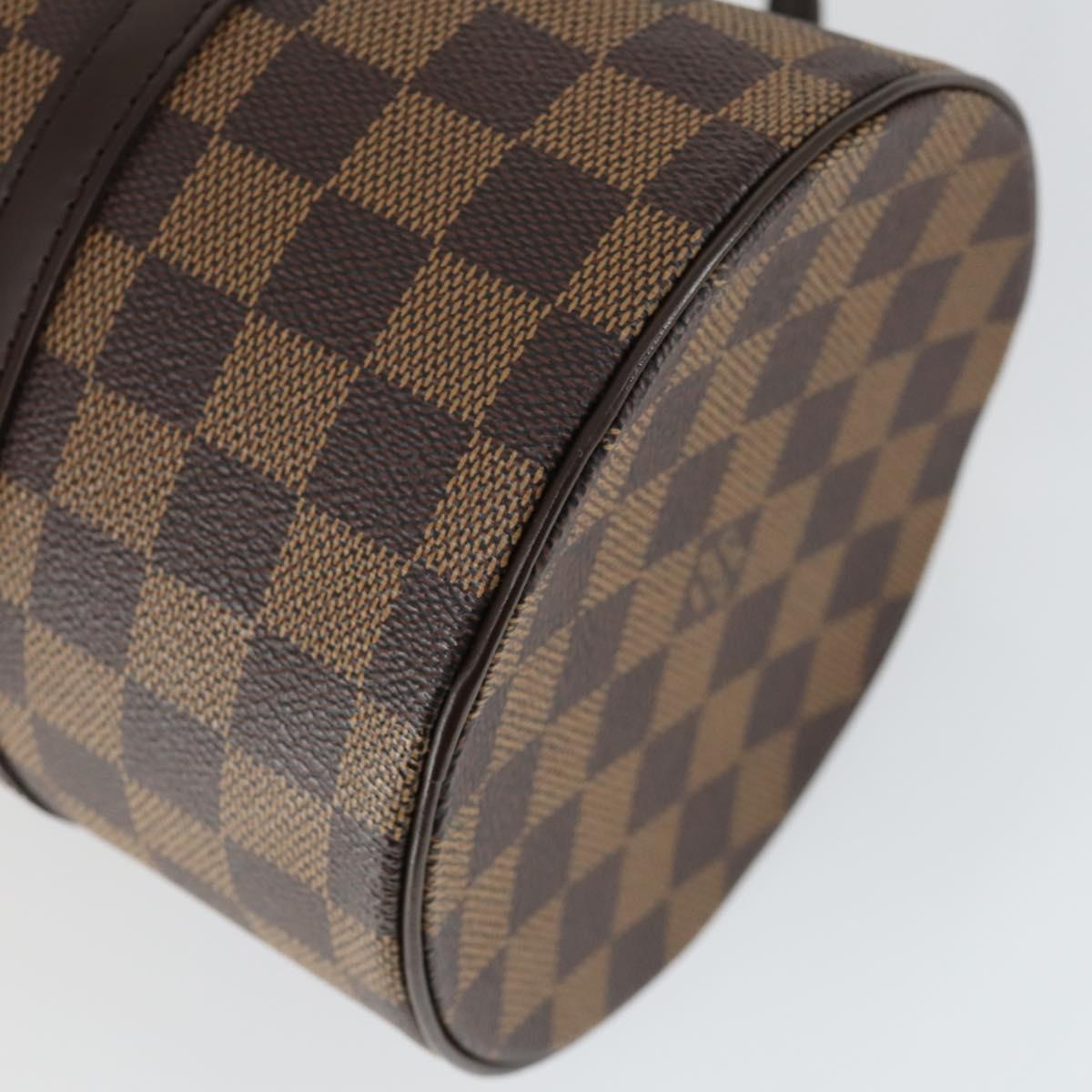 LOUIS VUITTON Damier Ebene Papillon 30 Hand Bag N51303 LV Auth 159846V