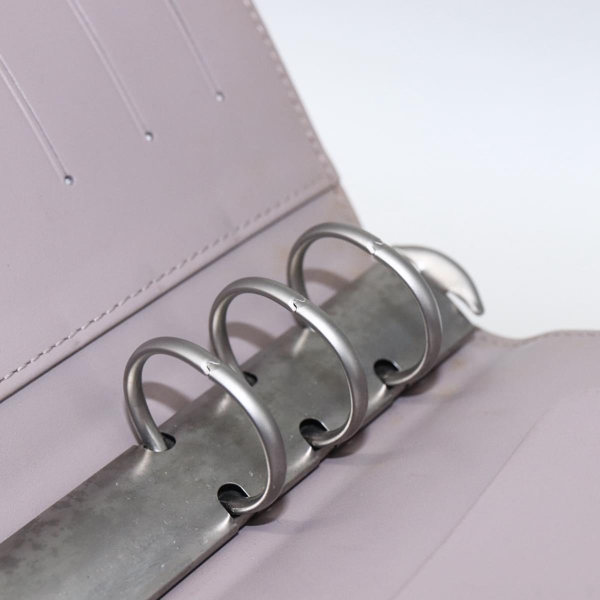 LOUIS VUITTON Epi Agenda MM Day Planner Cover Lilac R2004B LV Auth 159856
