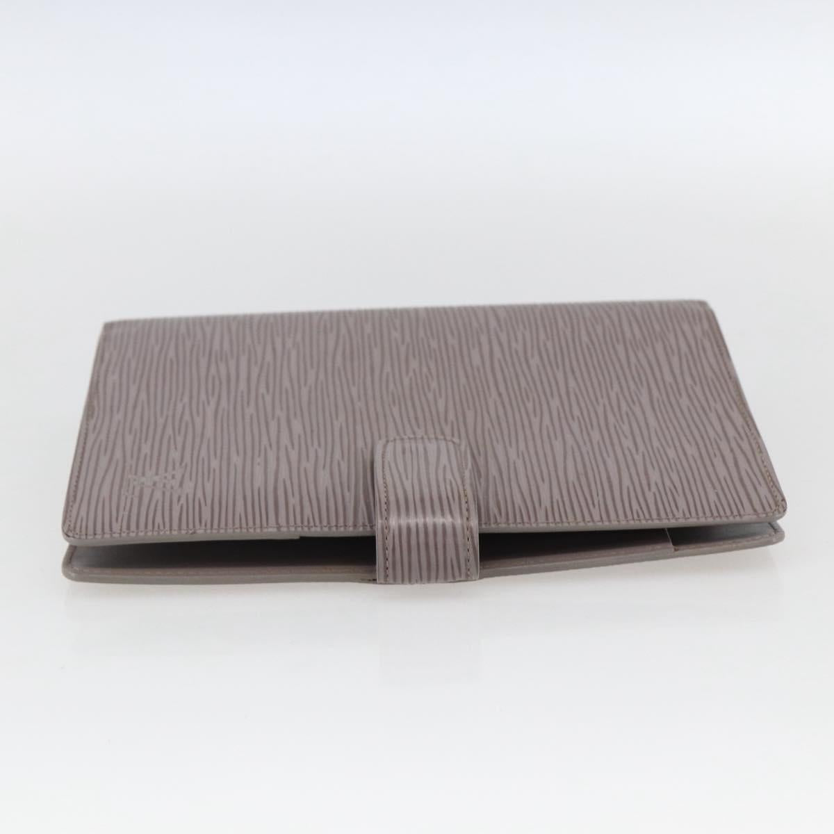 LOUIS VUITTON Epi Agenda MM Day Planner Cover Lilac R2004B LV Auth 159856