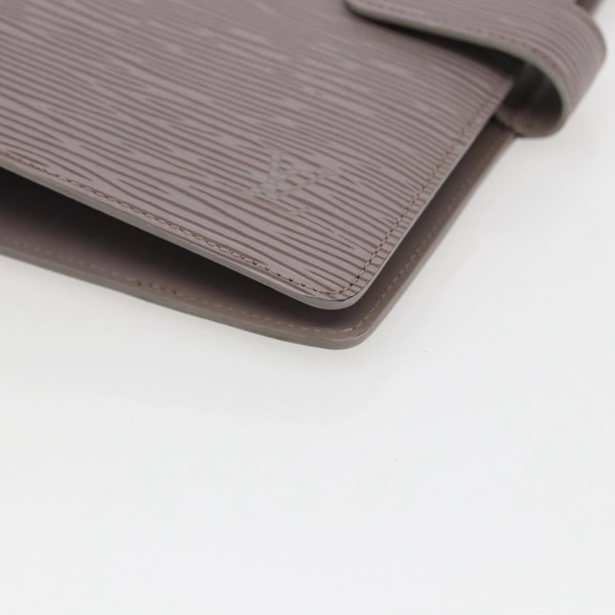LOUIS VUITTON Epi Agenda MM Day Planner Cover Lilac R2004B LV Auth 159856