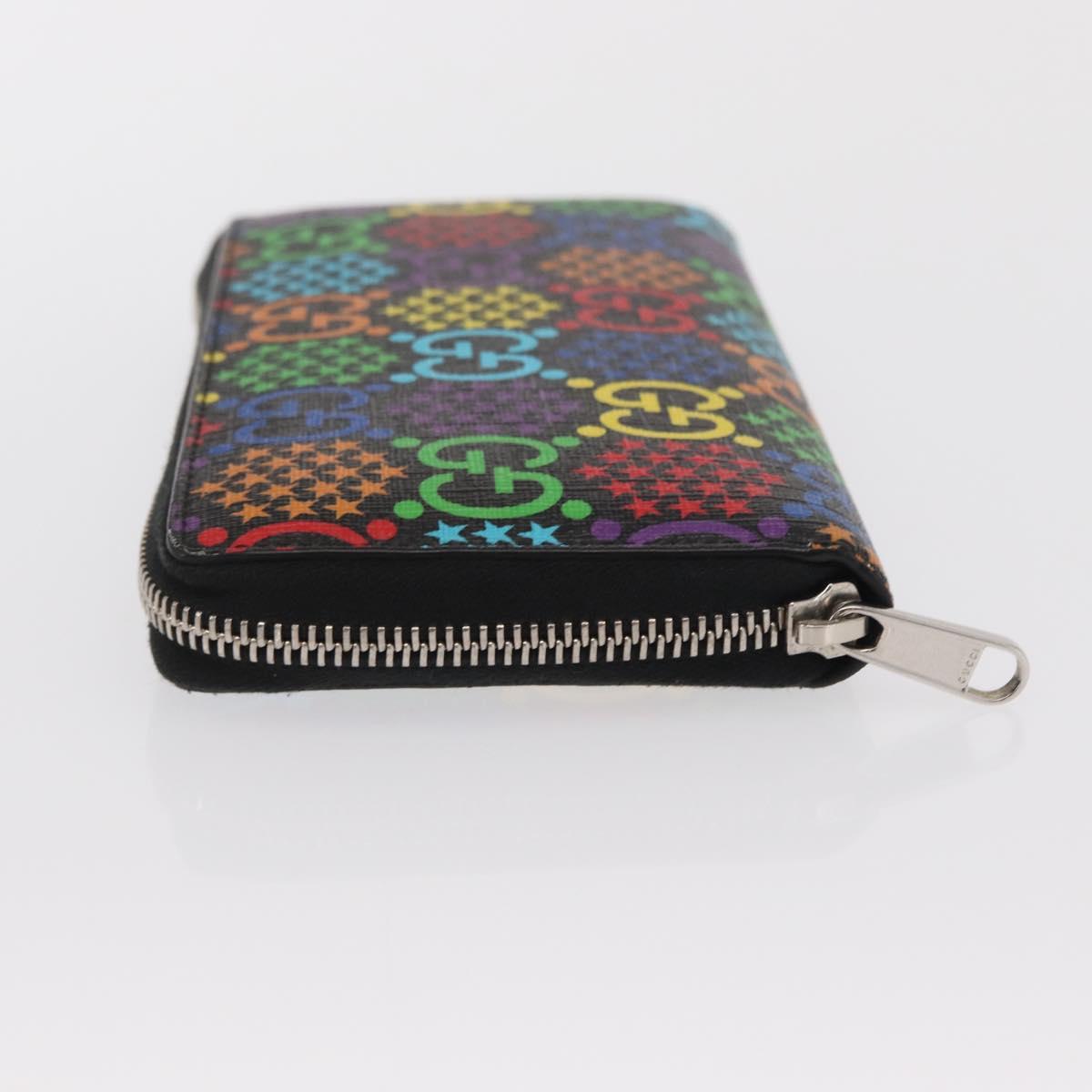GUCCI GG Psychedelic Long Wallet Multicolor 601079 Auth 159857M