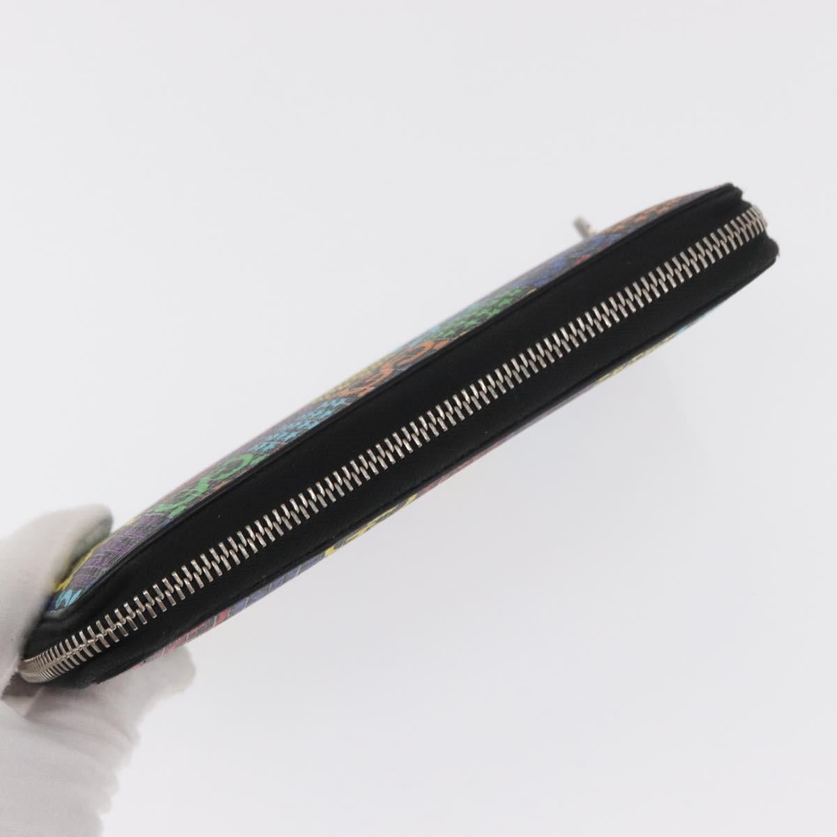 GUCCI GG Psychedelic Long Wallet Multicolor 601079 Auth 159857M