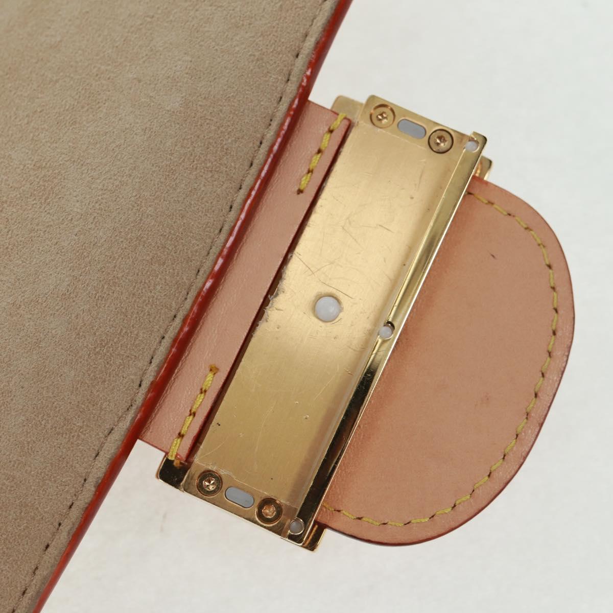LOUIS VUITTON Monogram Laminated Jacquard Daufine MINI Gold M22826 Auth159872SAM